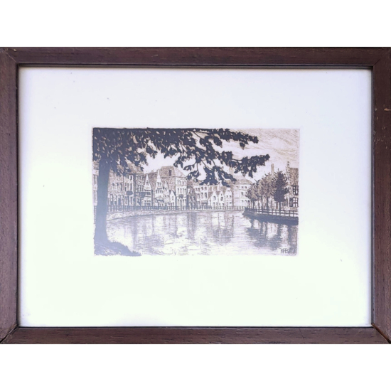 KFB Gravür Baskı Barcelona serisi 1850 