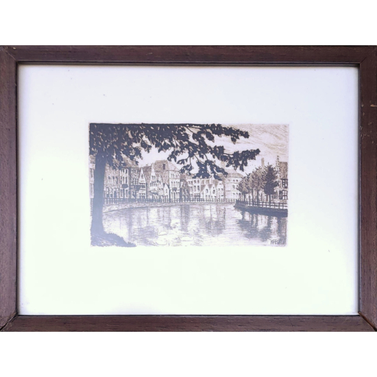 KFB Gravür Baskı Barcelona serisi 1850 