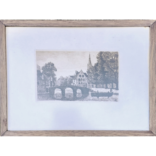 KFB Gravür Baskı Barcelona serisi 1850 