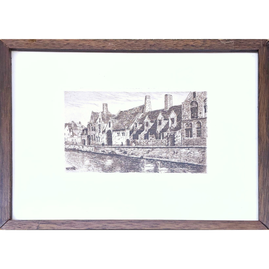 KFB Gravür Baskı Barcelona serisi 1850 