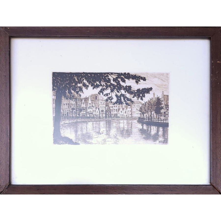 KFB Gravür Baskı Barcelona serisi 1850 